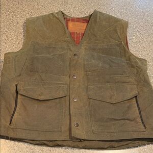 Outback trading company oiled canvas vest